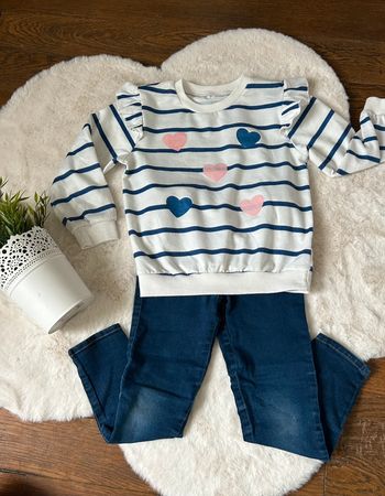 Lot jean + pull fille 🌸