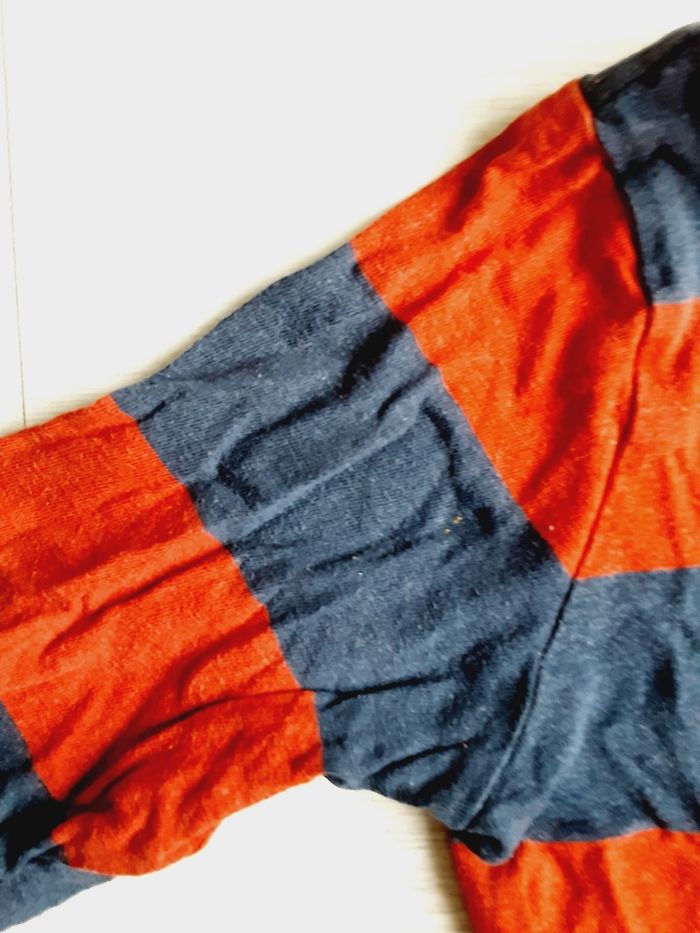 Vêtement garçon tee-shirt manches longues rayé Okaïdi 6 ans - photo numéro 4