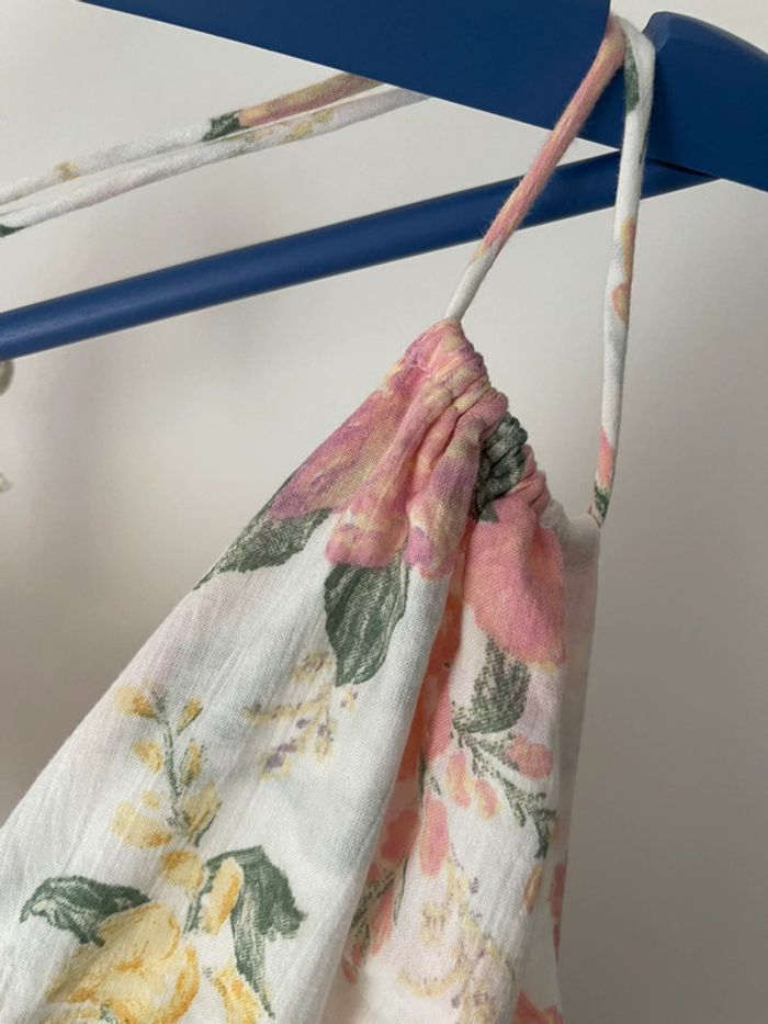 Robe dos nu tour de cou évanescente à fleurs Divided de chez H&M - photo numéro 5