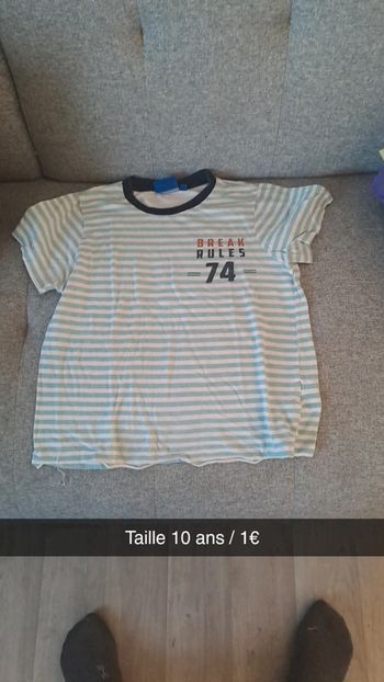 T-shirt à rayures 74
