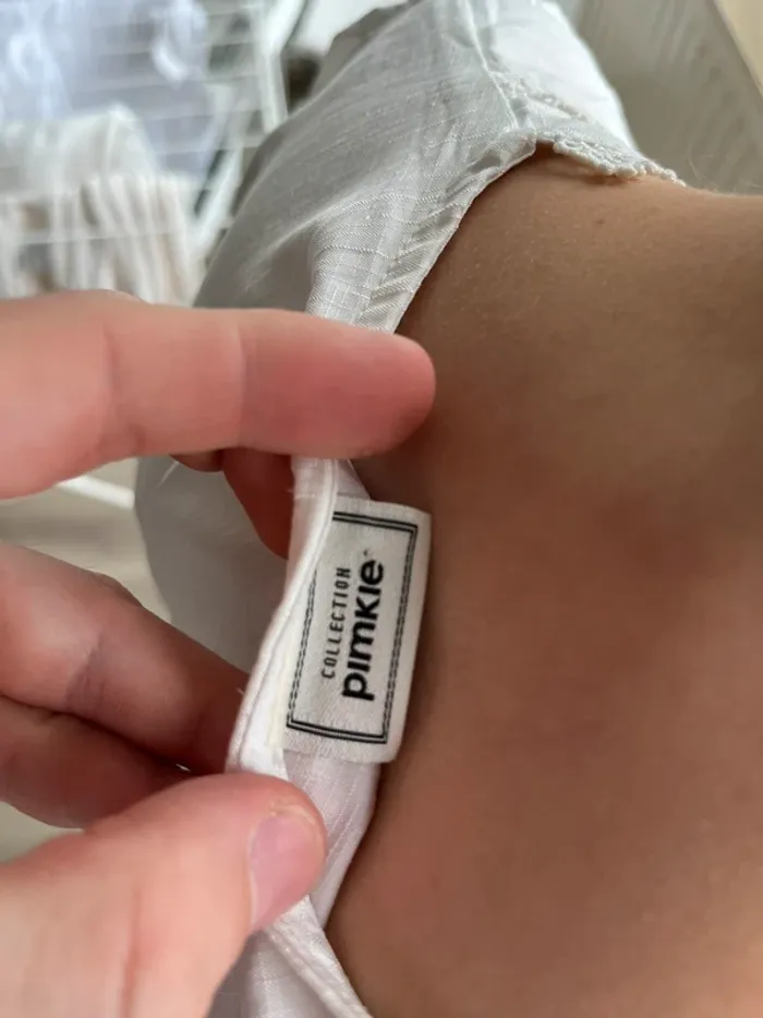 Haut blanc pimkie taille S - photo numéro 3