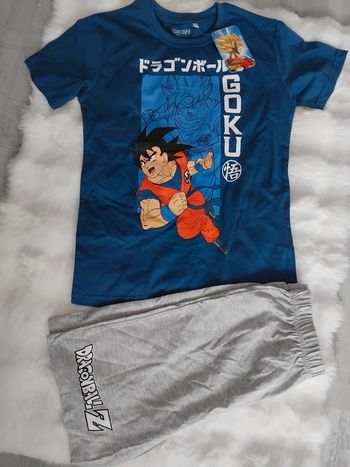 Pyjama été, pyjashort Dragon Ball, 12 ans