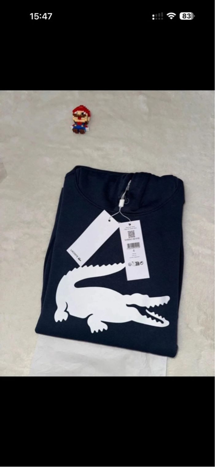 Lot t-Shirt + Sweat Lacoste 🐊 - photo numéro 6