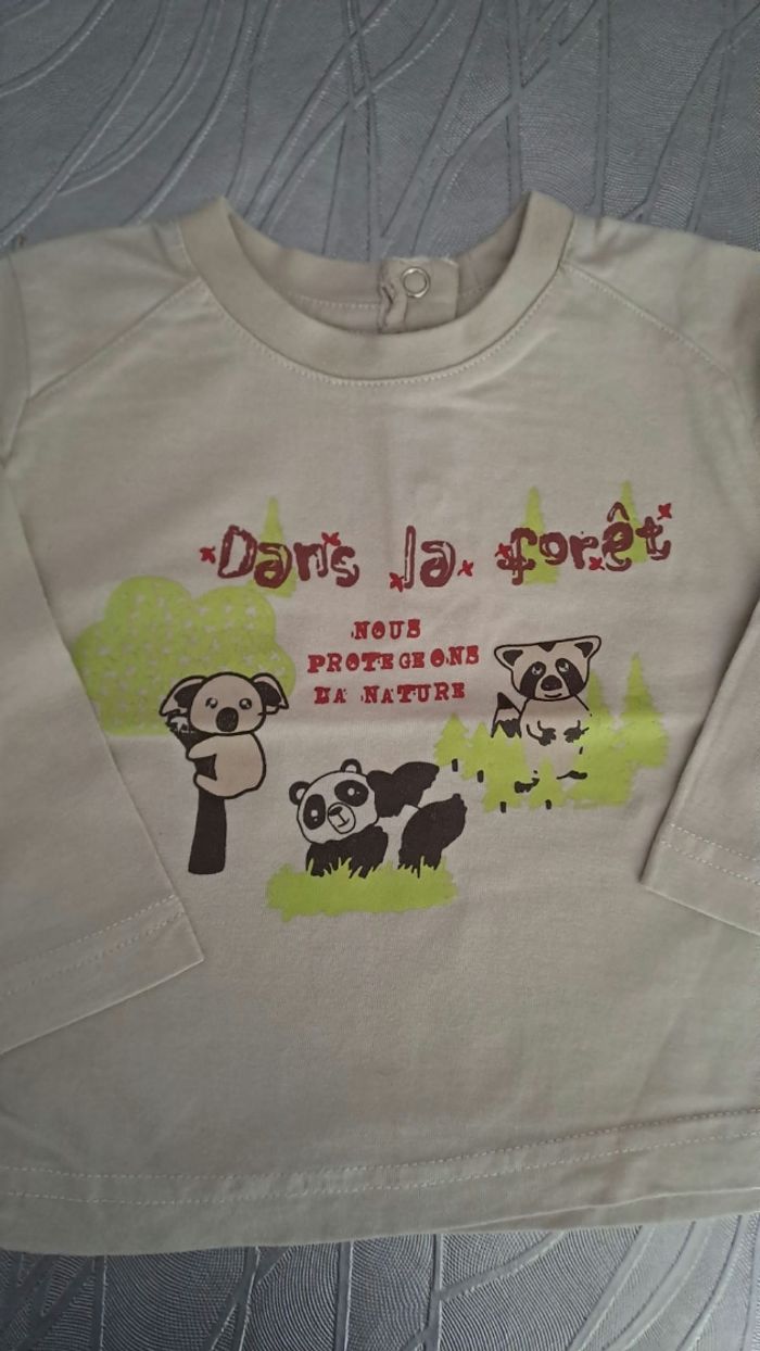 Lot de 5 t shirts garçon 12 mois - photo numéro 6