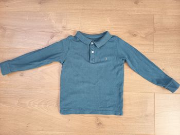 Polo / chemise manches longues garçon, OKAÏDI, taille 4 ans 