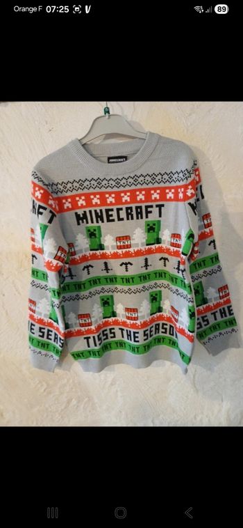 Pull garçon taille 12 ans 