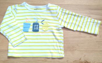 Gemo haut pyjama rayures 24 mois