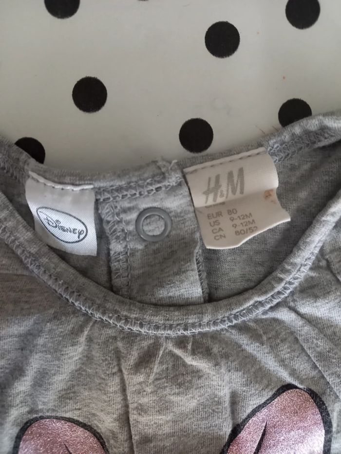 T-shirt ML Daisy fille 80cm TBE - photo numéro 3