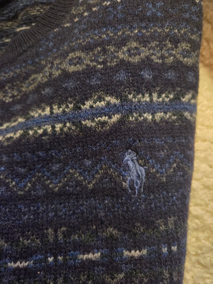 📌 Pull Ralph Lauren 100% Laine – Neuf avec Étiquette (M) - photo numéro 7