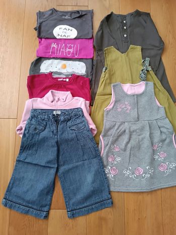 Lot de vêtements printemps fille 5 ans