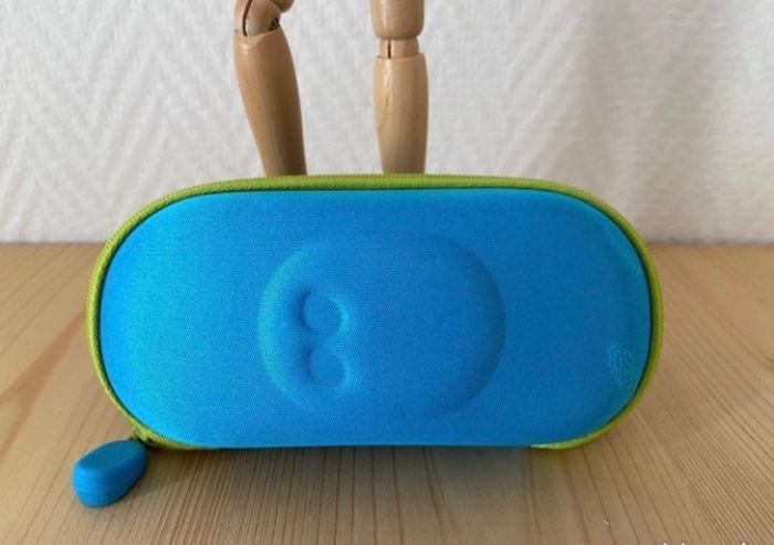 Étui à lunettes coque rigide bleu turquoise Décathlon - photo numéro 3