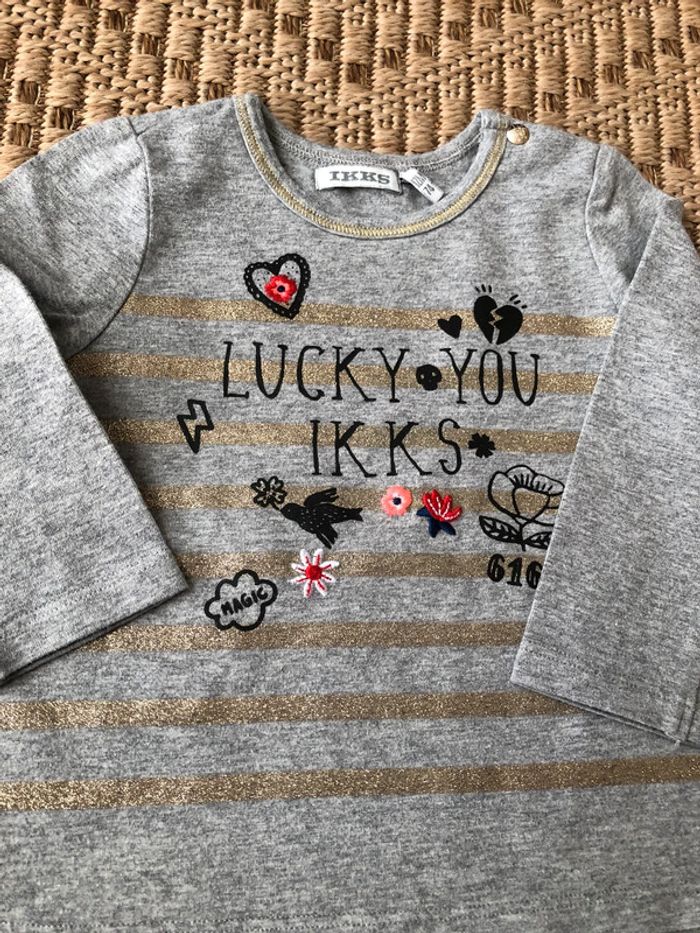 T-shirt taille 12 mois - photo numéro 3