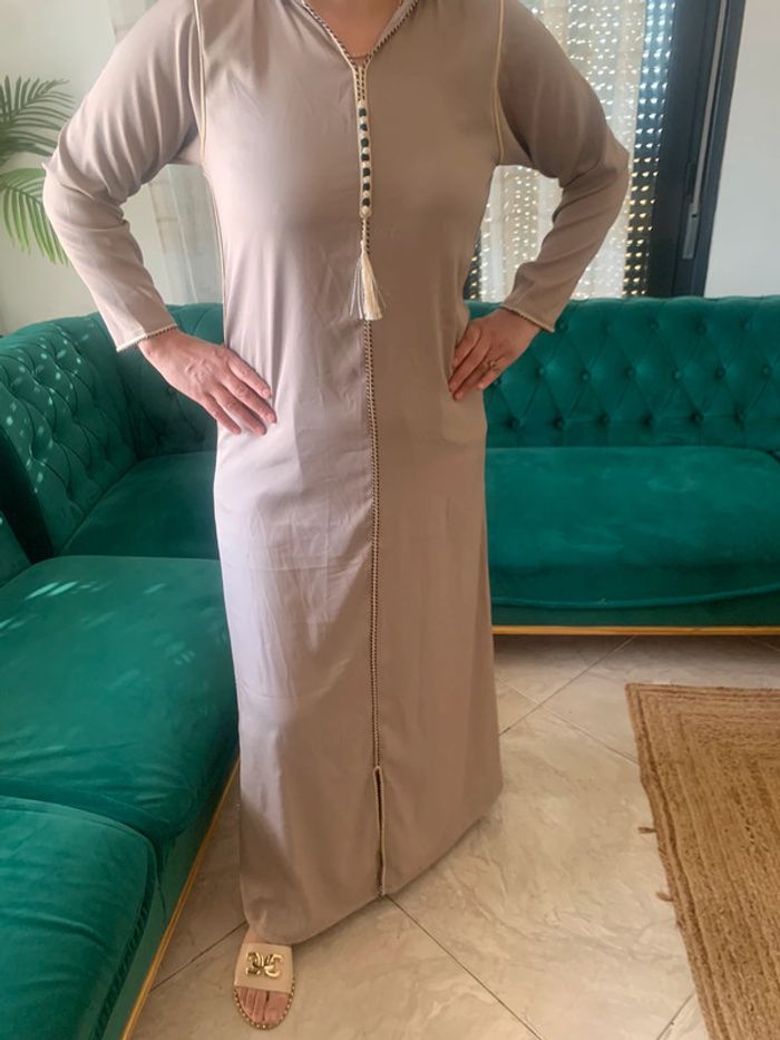 Djellaba jelaba beige neuf - photo numéro 6