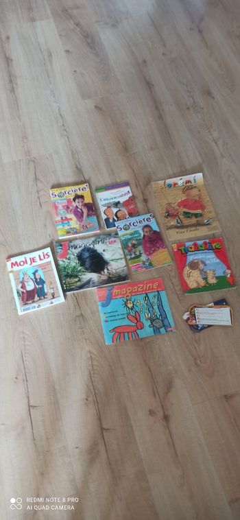 Lot de revues pour Enfant