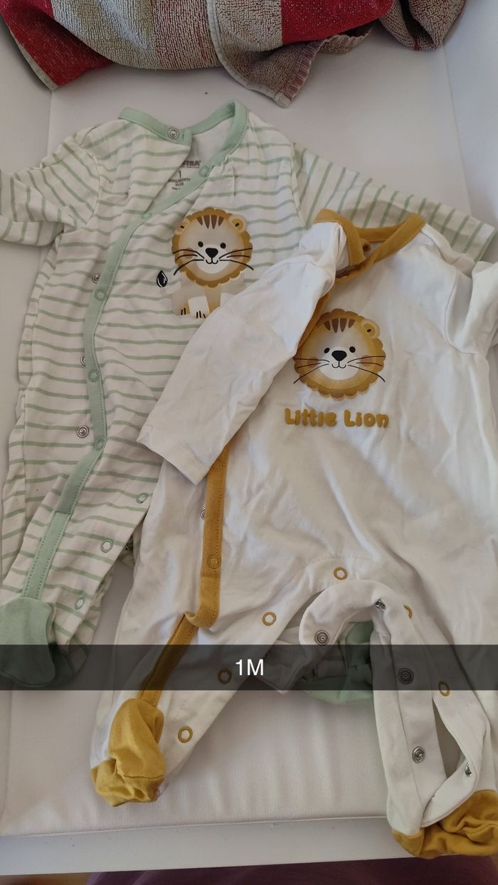 Lot 4 pyjama garçon 1 M - photo numéro 2