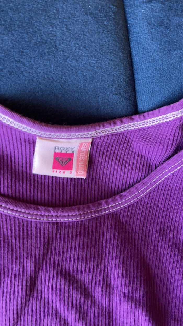 Débardeur violet roxy - photo numéro 3