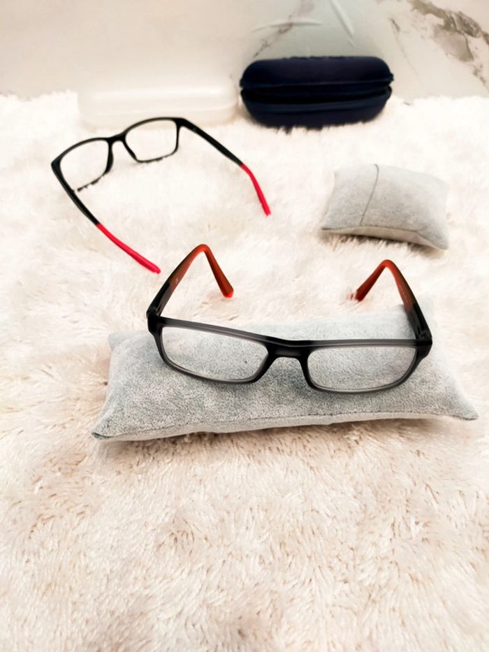 Lot de 2 paires lunettes montures nike - photo numéro 3