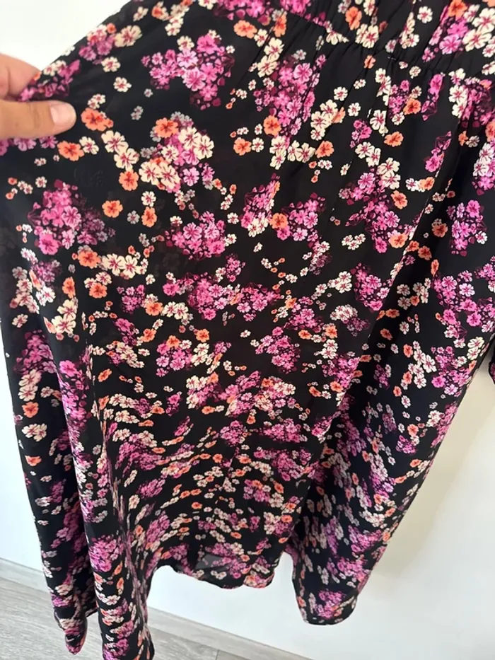 👗Asos- vero moda Robe mi-longue à fleurs- neuf sans étiquette- taille L🌻 - photo numéro 12