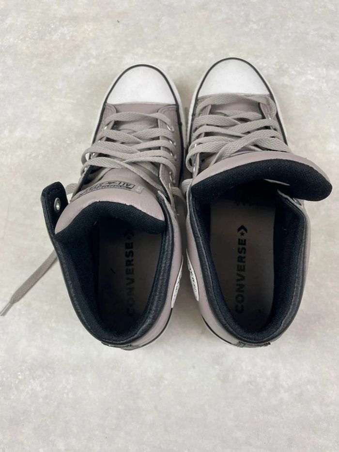 Converse Cuir synthétique grises modèle USA - photo numéro 4