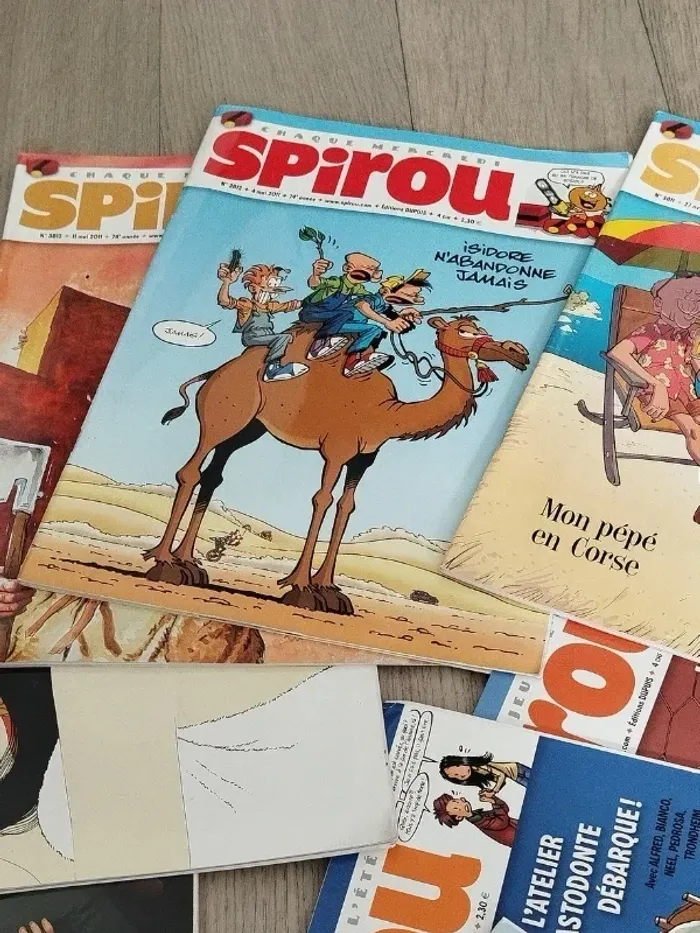 Lot de 12 magazines SPIROU année 2011 L012 - photo numéro 7