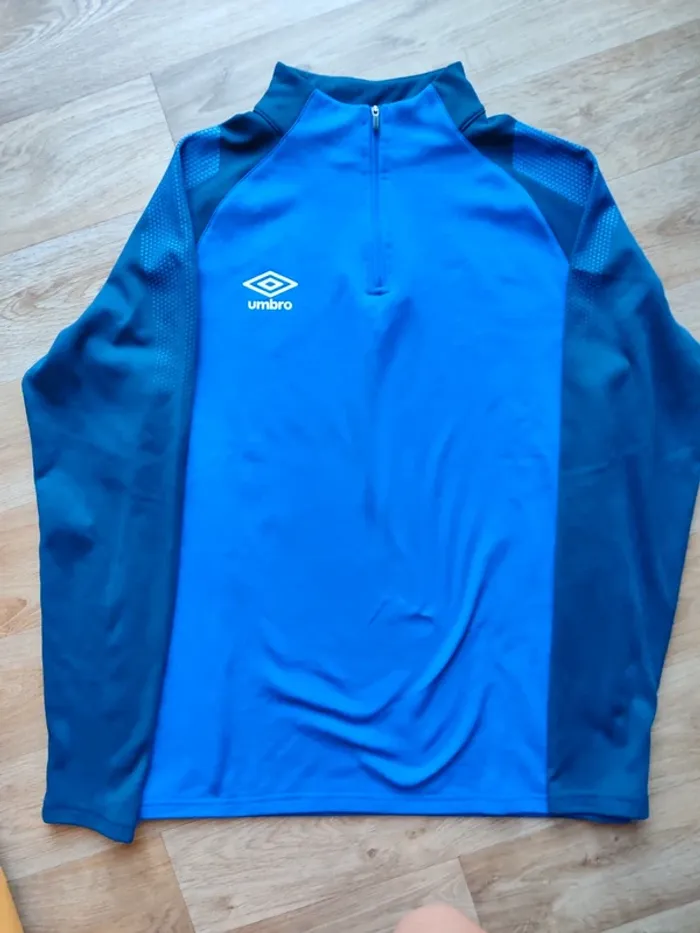 Sweat Umbro Bleu  – Taille L - photo numéro 2