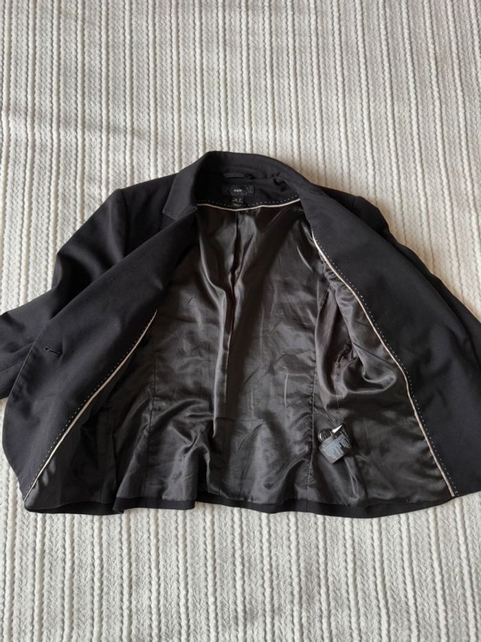 Blazer noir / Taille 38 - photo numéro 8