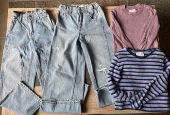 Lot jeans+pulls Zara Tbe 10 ans
