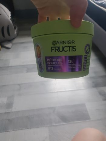 Masque cheveux garnies méthode boucles 