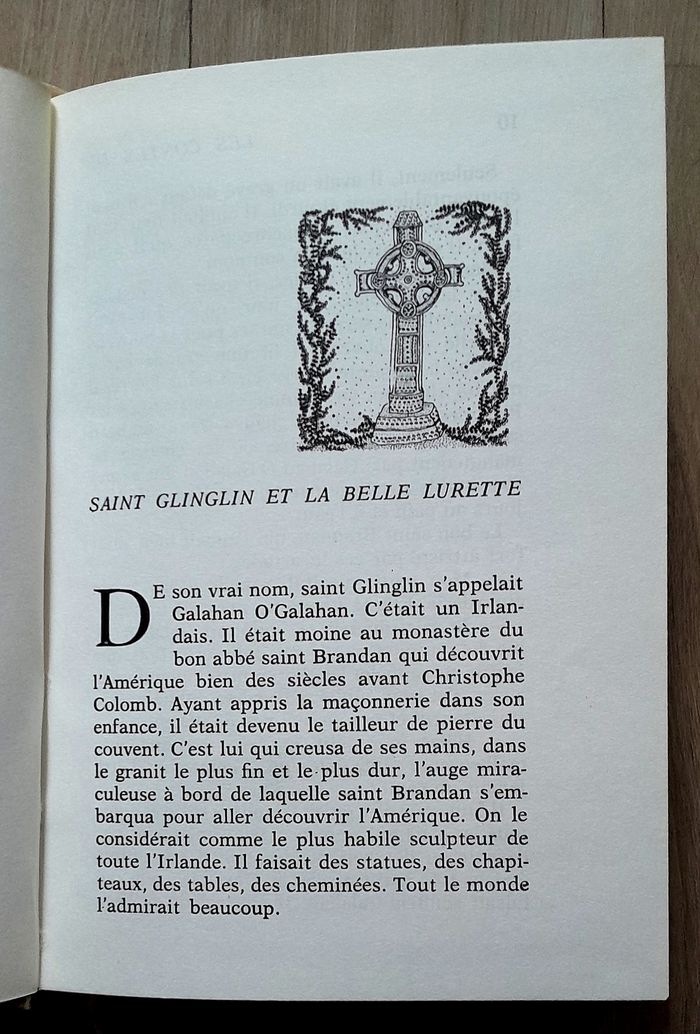 Robert escarpit - les contes de la saint-glinglin collection fantasia cheval bleu 8 à 12 ans - photo numéro 5