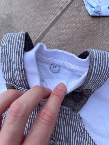 Salopette et tee shirt 