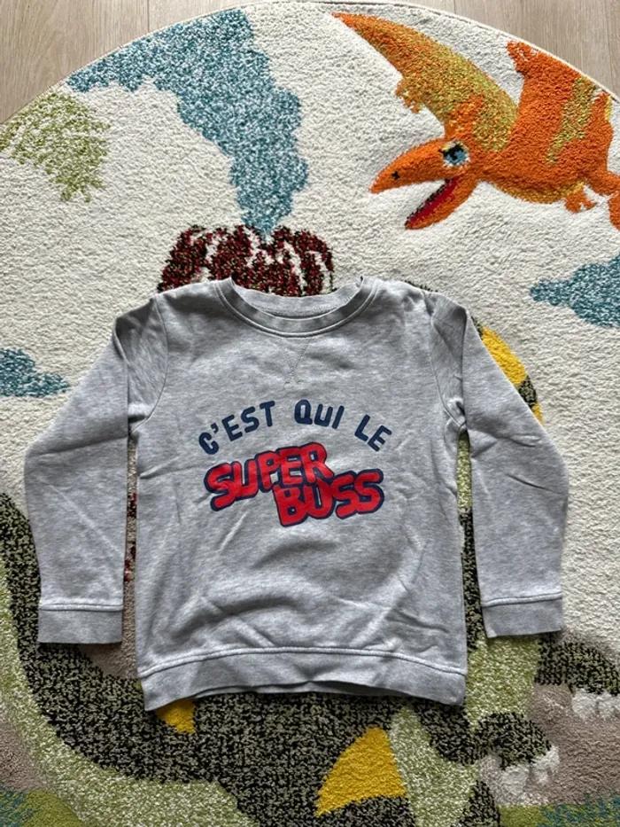 Pull molletonné 8 ans