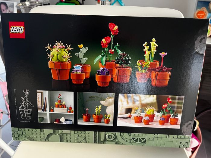 Lego Icons 10329 les plantes miniatures. - photo numéro 2