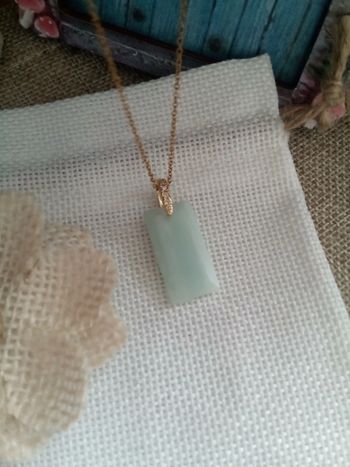Collier pierre naturelle d'amazonite 🩵.