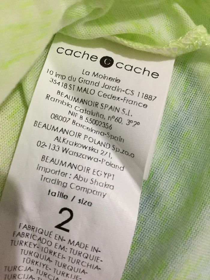tee shirt taille 2 - photo numéro 3