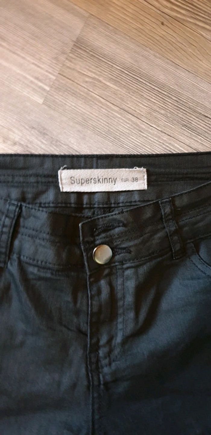 Pantalon effet huilé - photo numéro 4
