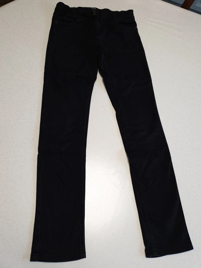 Jean noir slim fille 12 ans