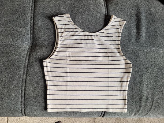 débardeur rayures