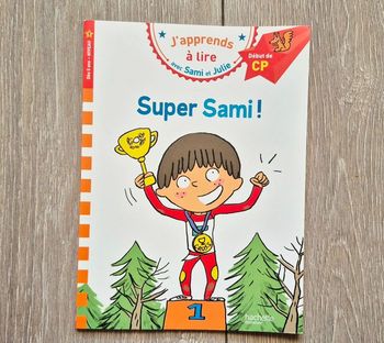 Livre " J'apprends à lire " Super Sami . Début Cp. Edition hachette