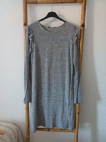 Robe grise idéale pour la grossesse taille M