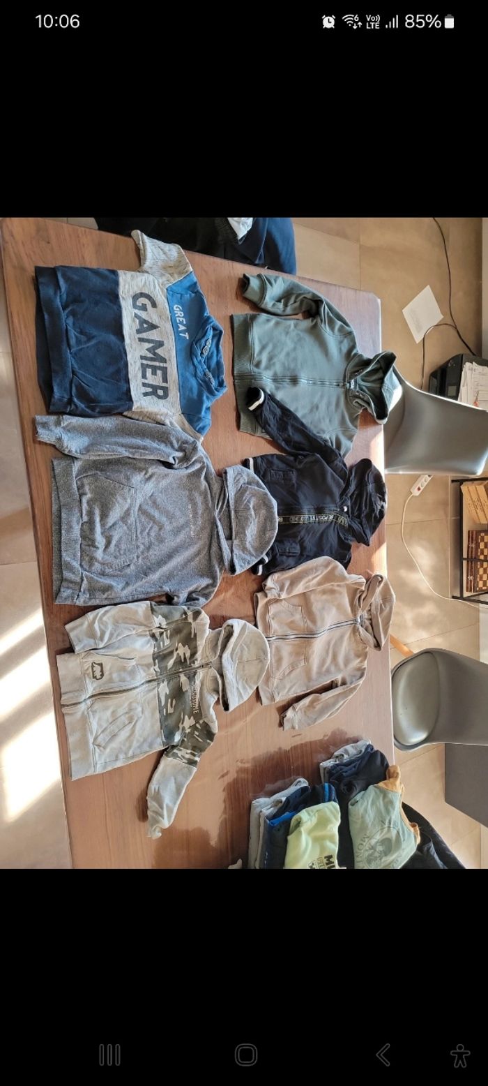 Lot de sweats garçon 8 ans