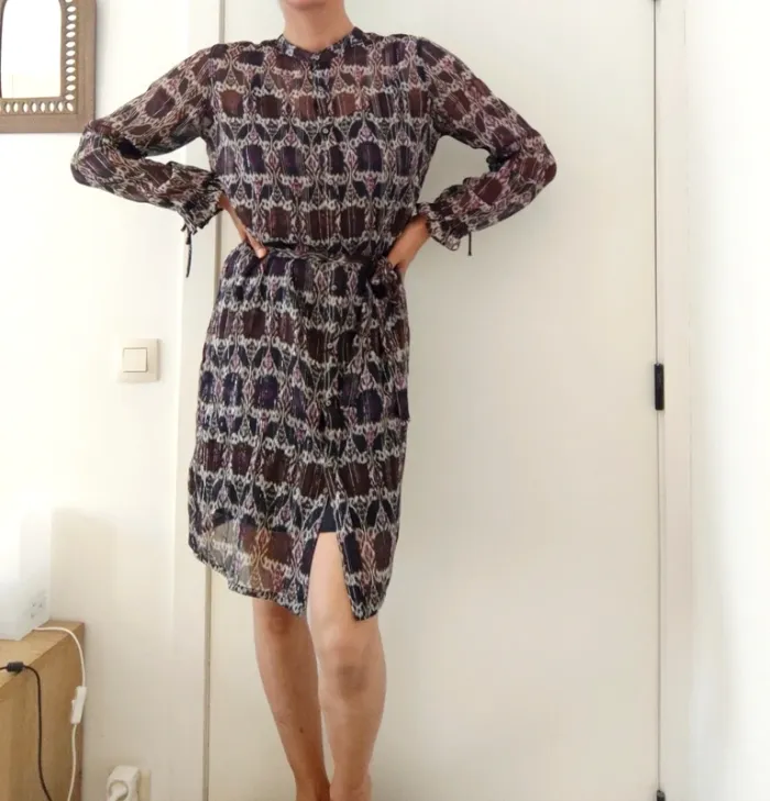 Belle robe chemise Scotch & Soda modèle Nomadic Dreamers M