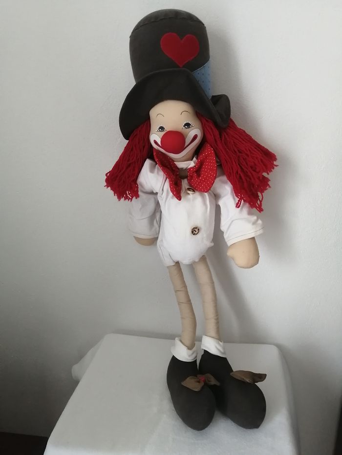 poupée chiffon clown - photo numéro 3