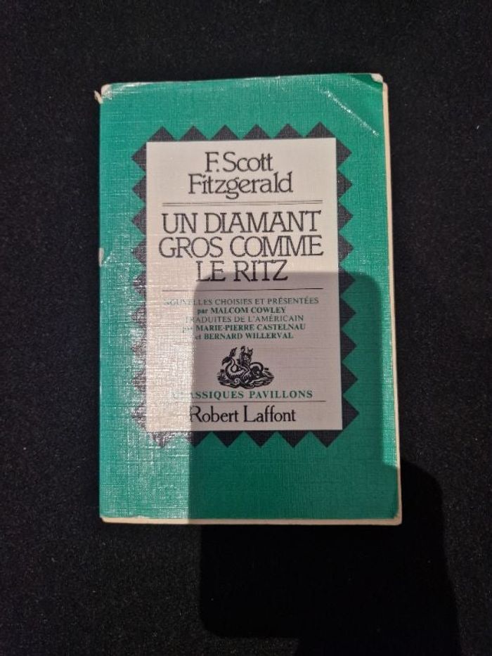 Livre Un diamant gros comme le Ritz - F. Scott Fitzgerald