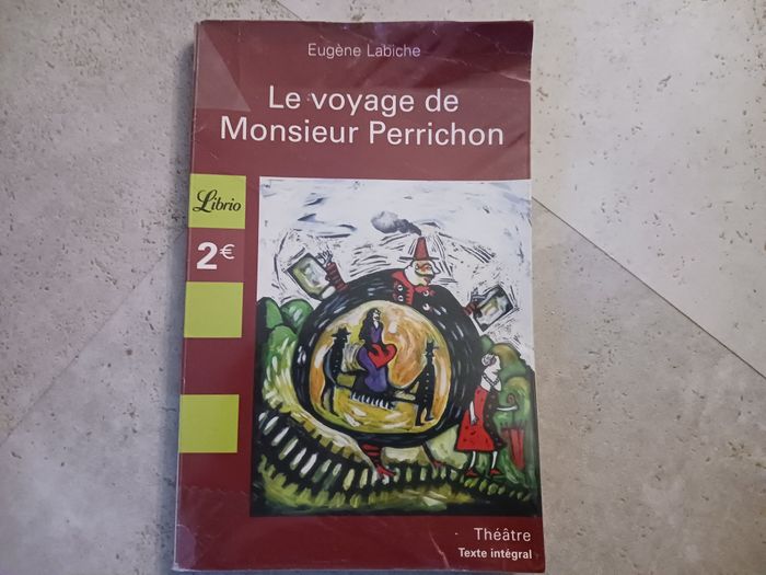 livre Le voyage de Monsieur Perrichon Eugène Labiche