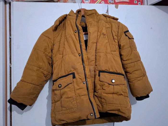 Manteau moutardes gemo