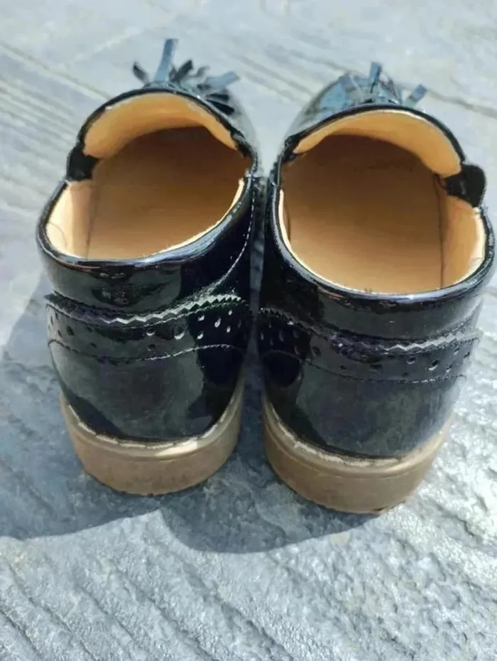 🖤 Mocassins à franges – Pointure 26 – Boutique Indépendante – Portés une fois - photo numéro 3