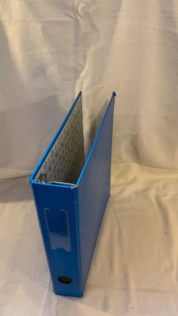 Classeur Bleu A4 - photo numéro 3