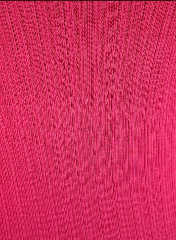 NEUF Top sans manche Chattawak fuschia taille 36 - photo numéro 5