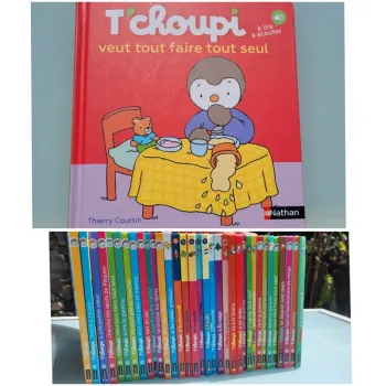 Livre T'choupi : à lire et à écouter, tome 37 : T'choupi veut tout faire tout seul (92)