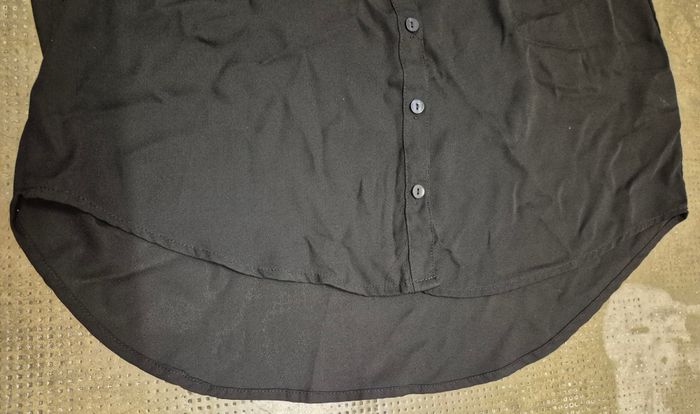 Chemise longue noire Anna Karel - photo numéro 4